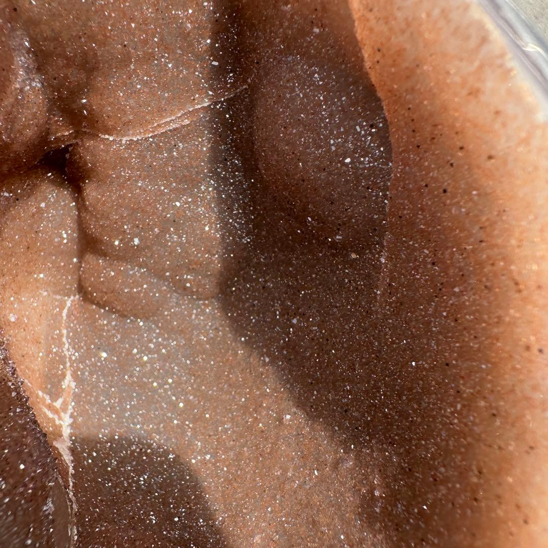 ウルグアイ産❣️天然石 瑪瑙の卵形　置物D.474