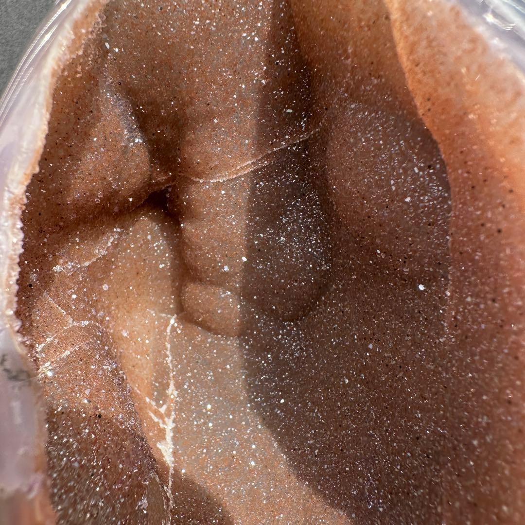 ウルグアイ産❣️天然石 瑪瑙の卵形　置物D.474