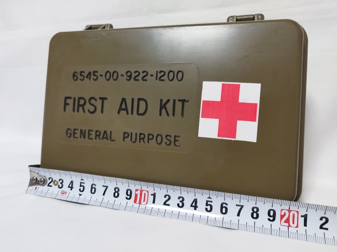 (5229)US．ファーストエイドキット米軍実物放出品　未使用
