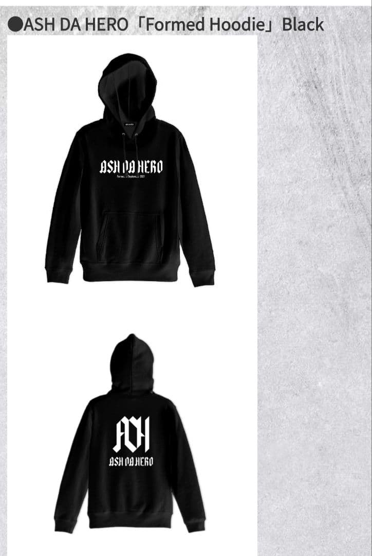 【新品】ASH DA HERO パーカー Tシャツ 2点セット 黒