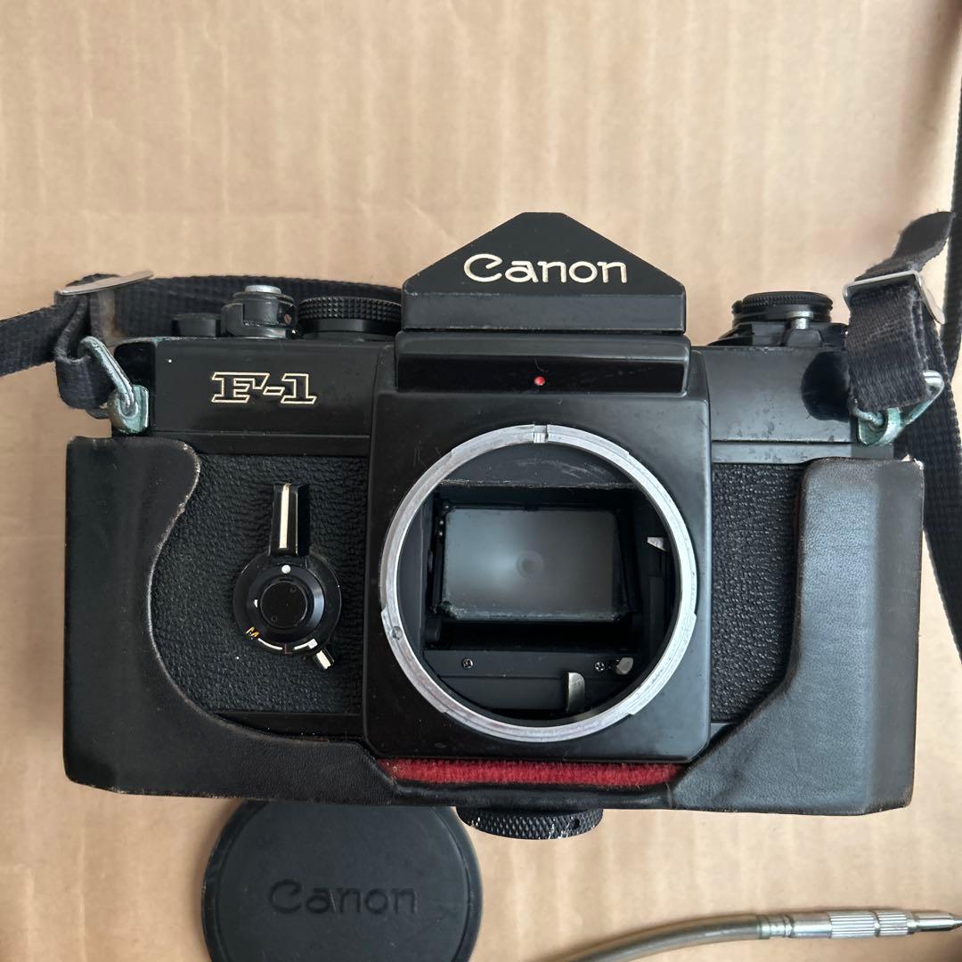 Canon F-1 フィルム一眼レフカメラ　付属品まとめてセット