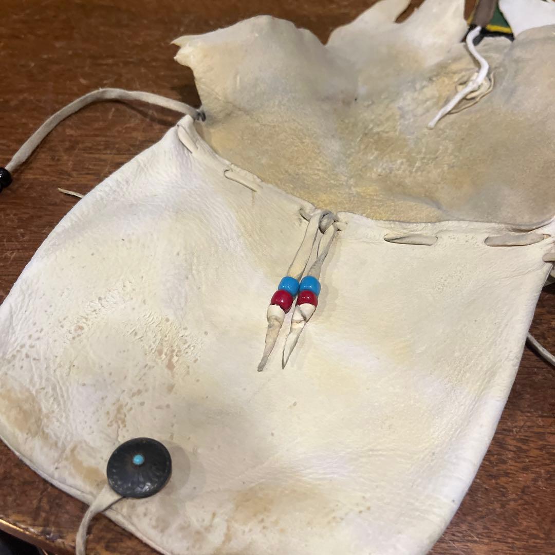 ヴィンテージ　レザー　メディスンバッグ