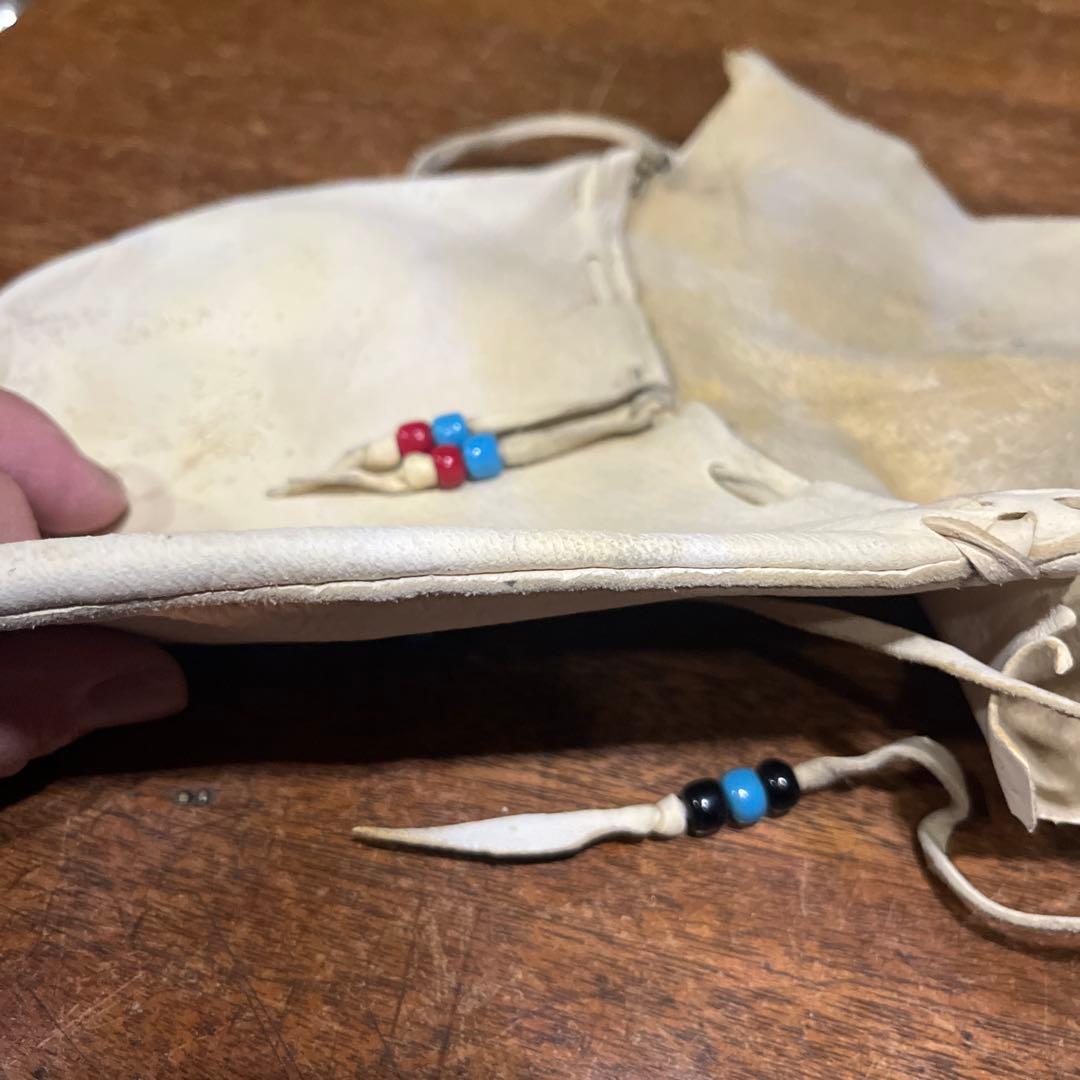 ヴィンテージ　レザー　メディスンバッグ