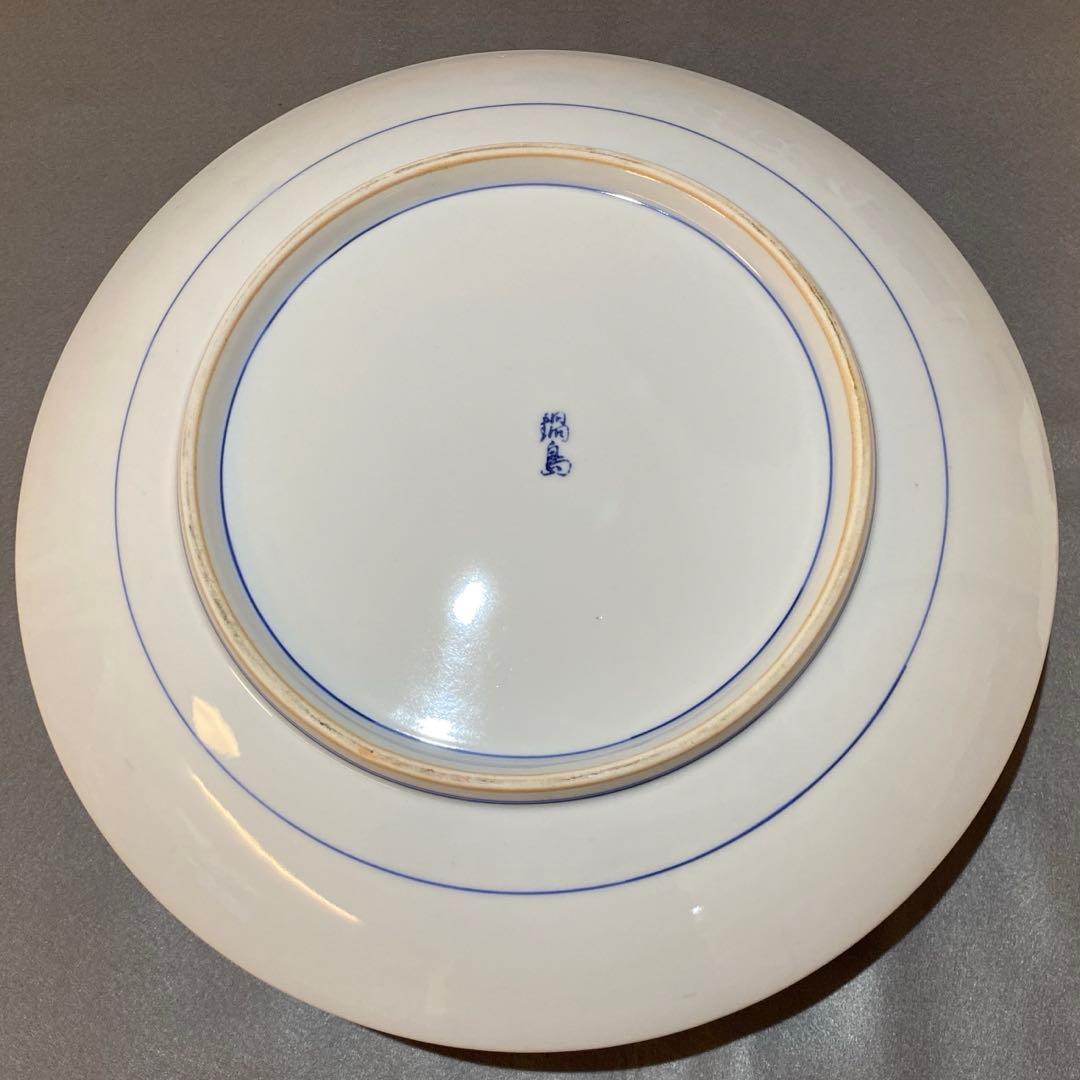 三川内焼 唐子 大皿 4枚セット 34cm