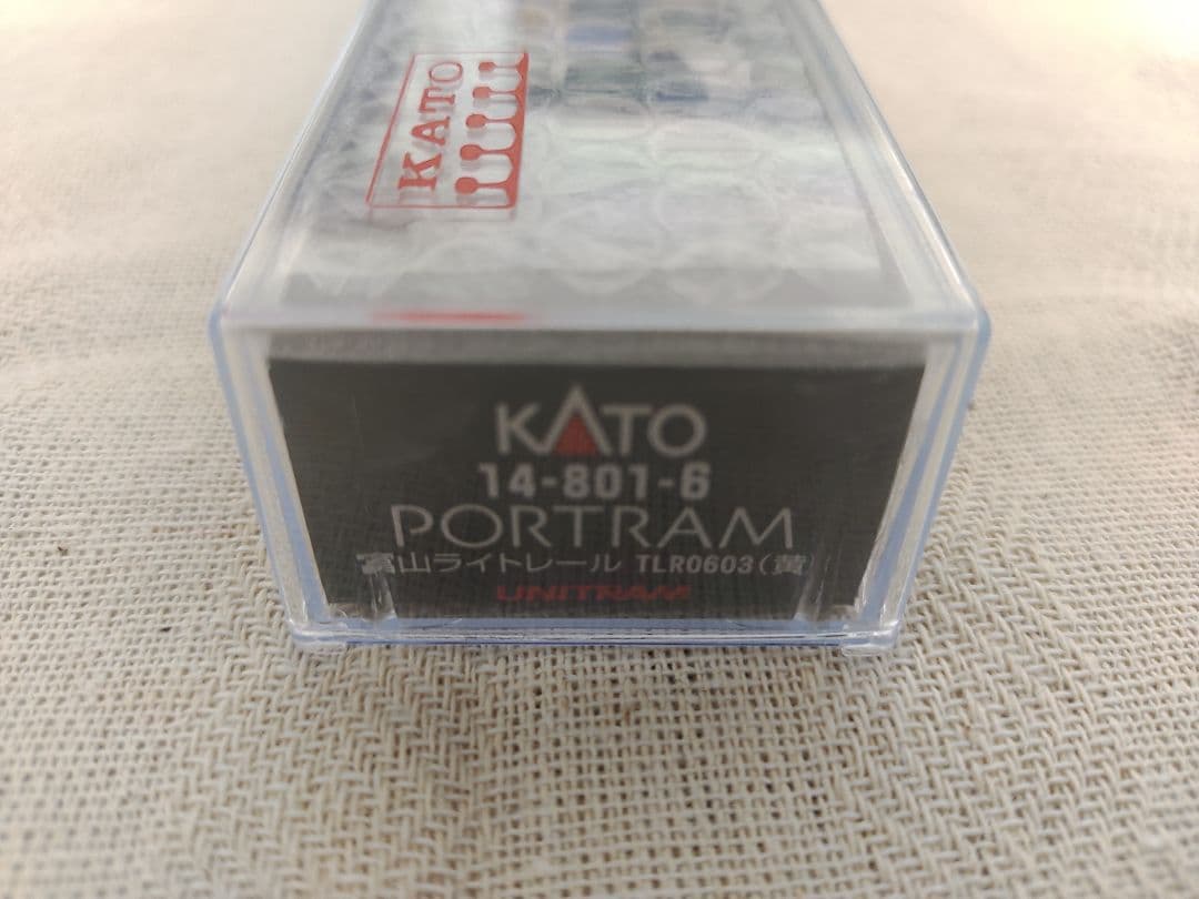 KATO 14-801-6 富山ライトレール PORTRAM TLR0601 黄