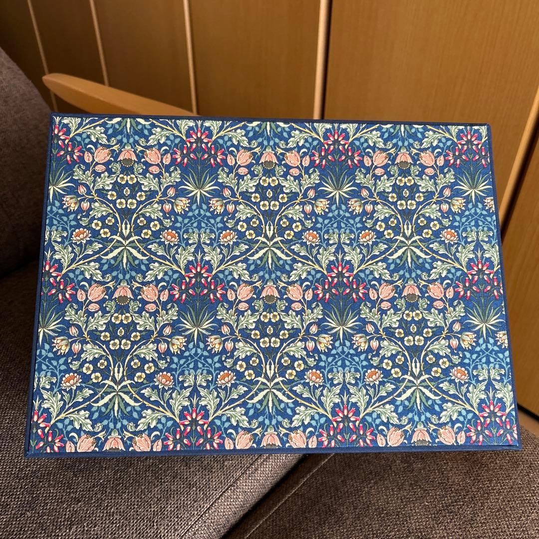 【専用】カルトナージュ ボックス　A4より大きなお道具箱セット