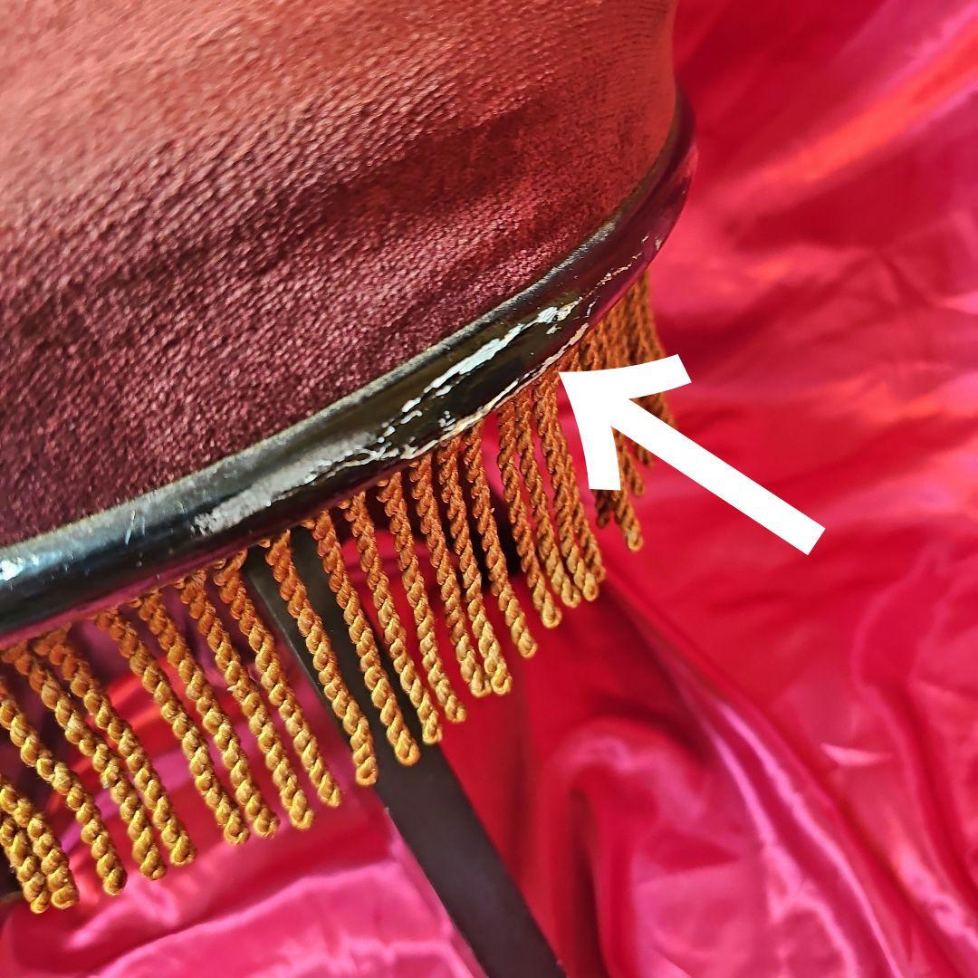 KAWAI ヤマハ ピアノ椅子 回転椅子 昭和レトロ ビンテージ