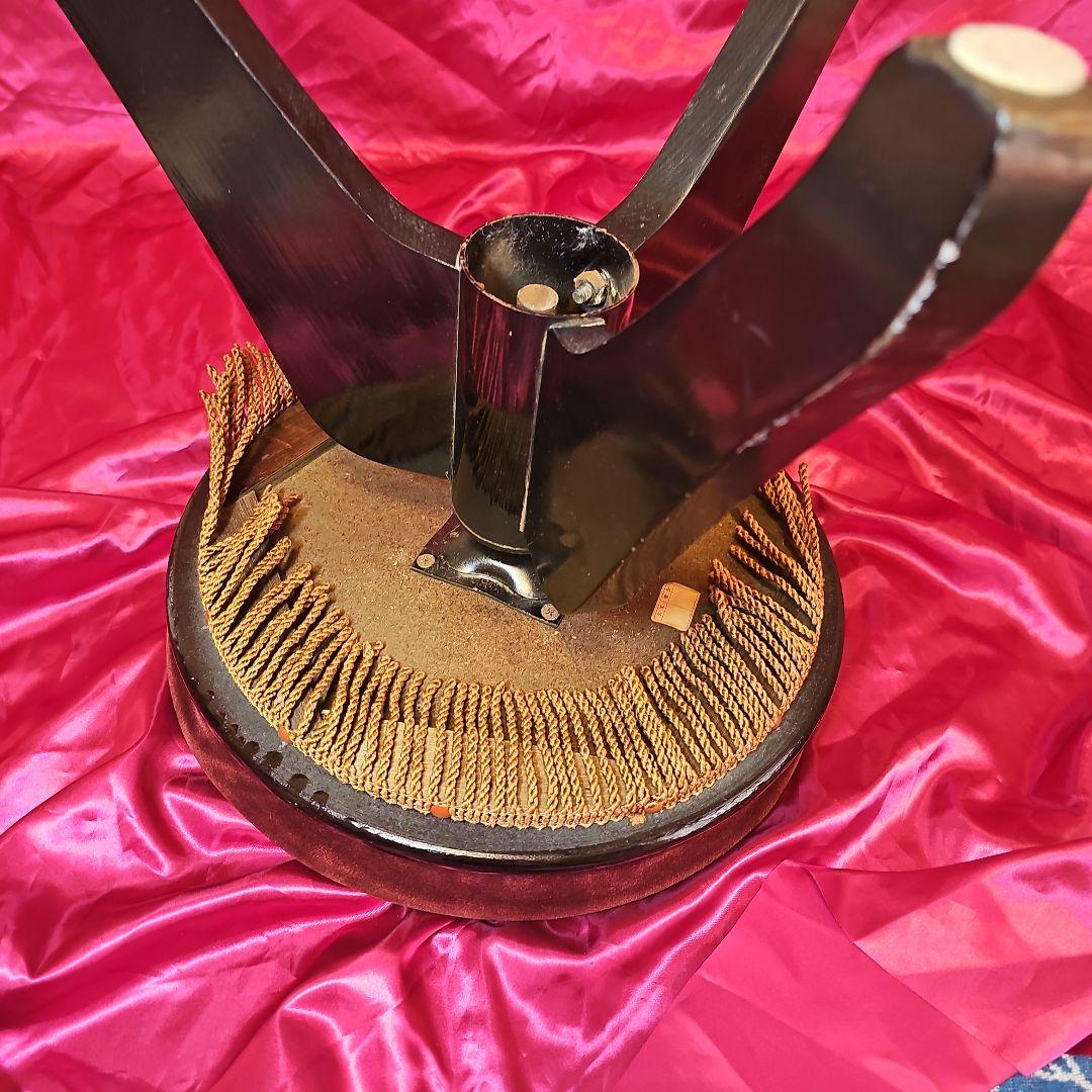 KAWAI ヤマハ ピアノ椅子 回転椅子 昭和レトロ ビンテージ