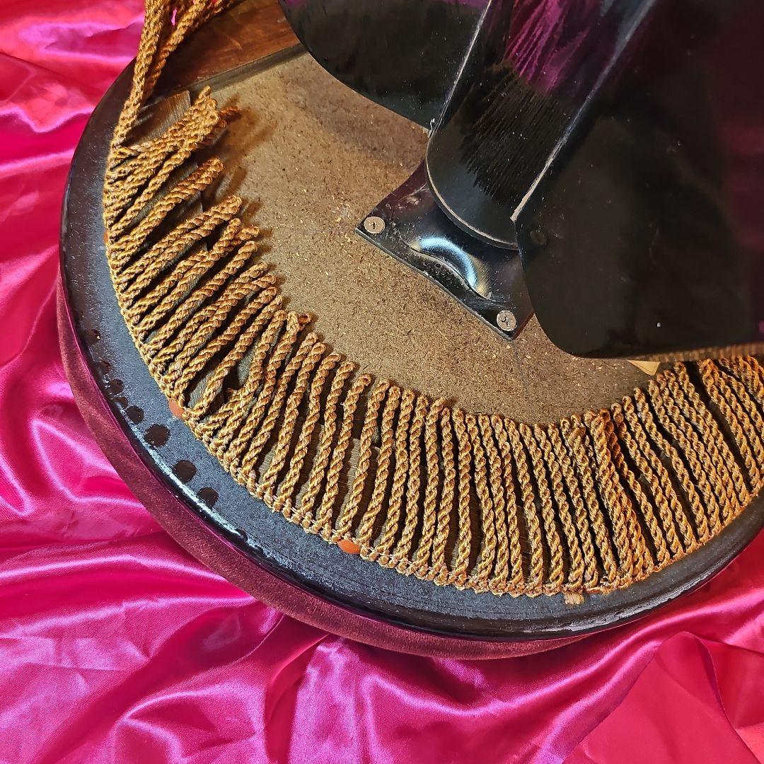 KAWAI ヤマハ ピアノ椅子 回転椅子 昭和レトロ ビンテージ