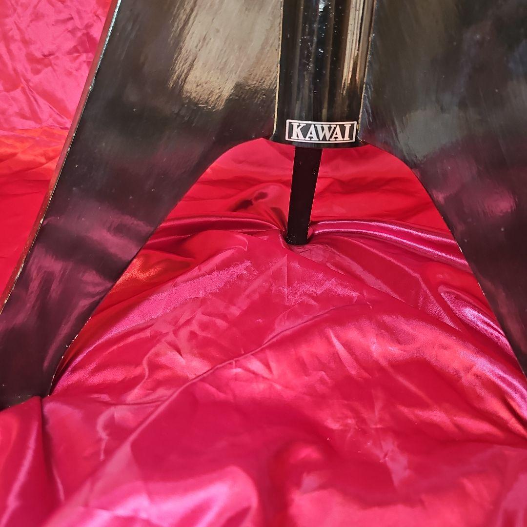 KAWAI ヤマハ ピアノ椅子 回転椅子 昭和レトロ ビンテージ