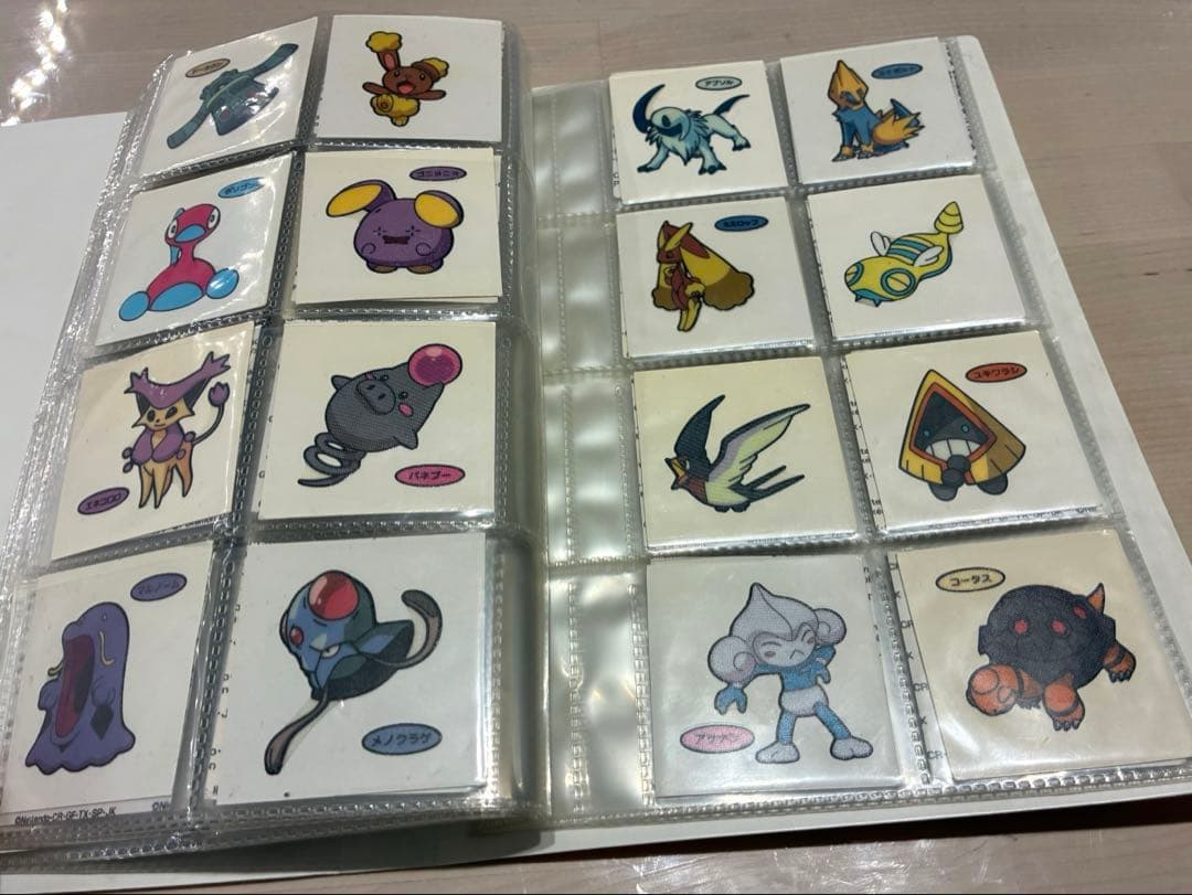 ポケモン　デコキャラシール　デコキャラシールホルダー