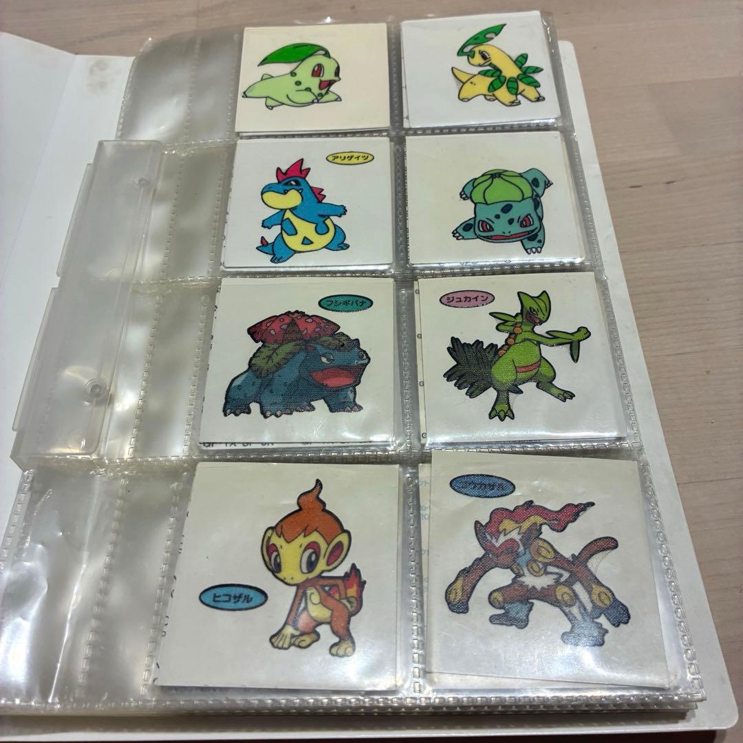 ポケモン　デコキャラシール　デコキャラシールホルダー
