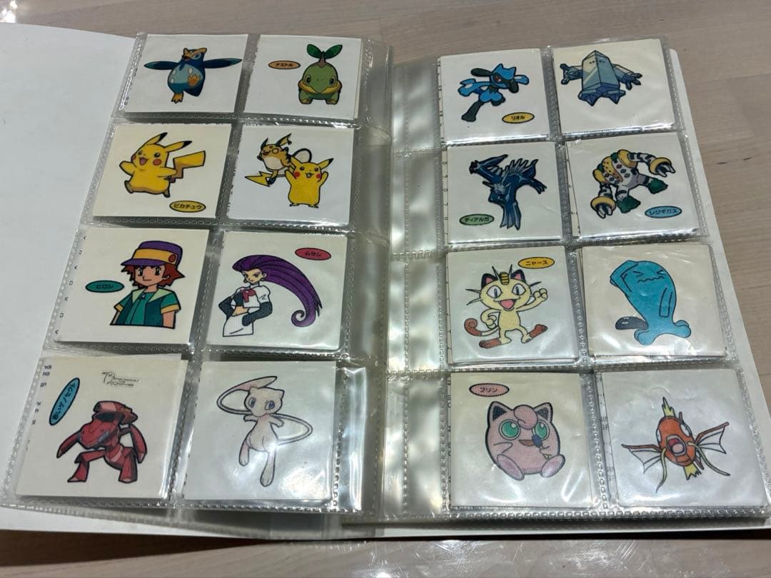 ポケモン　デコキャラシール　デコキャラシールホルダー