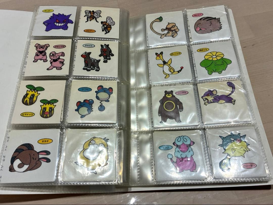 ポケモン　デコキャラシール　デコキャラシールホルダー