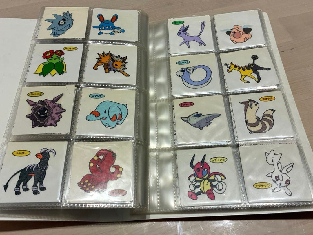 ポケモン　デコキャラシール　デコキャラシールホルダー