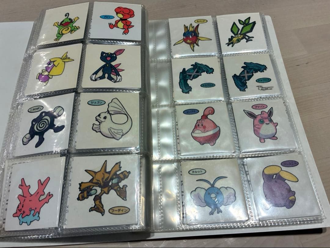 ポケモン　デコキャラシール　デコキャラシールホルダー