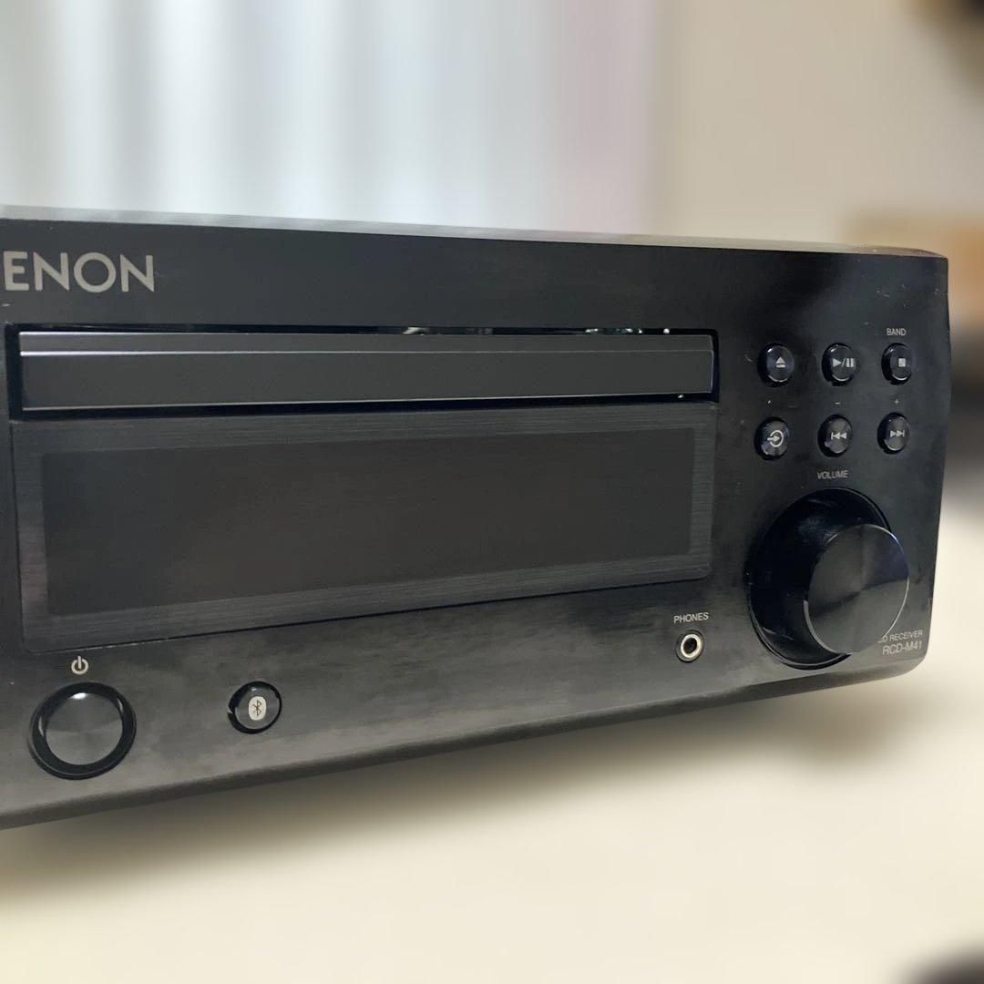 DENON CDレシーバー RCD-M41K 整備動作品2019年製S/N494