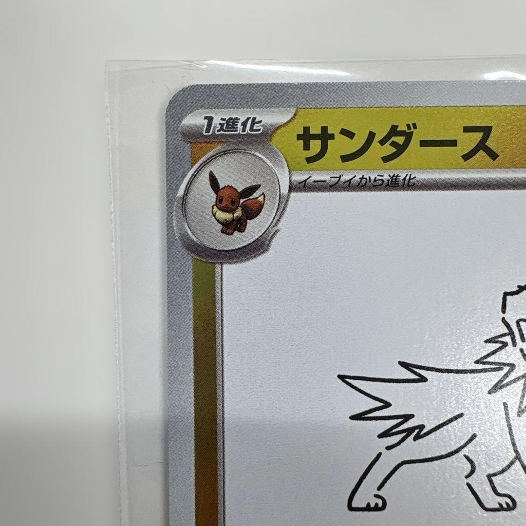 ポケモンカード 特典 プロモ NAGABA サンダース