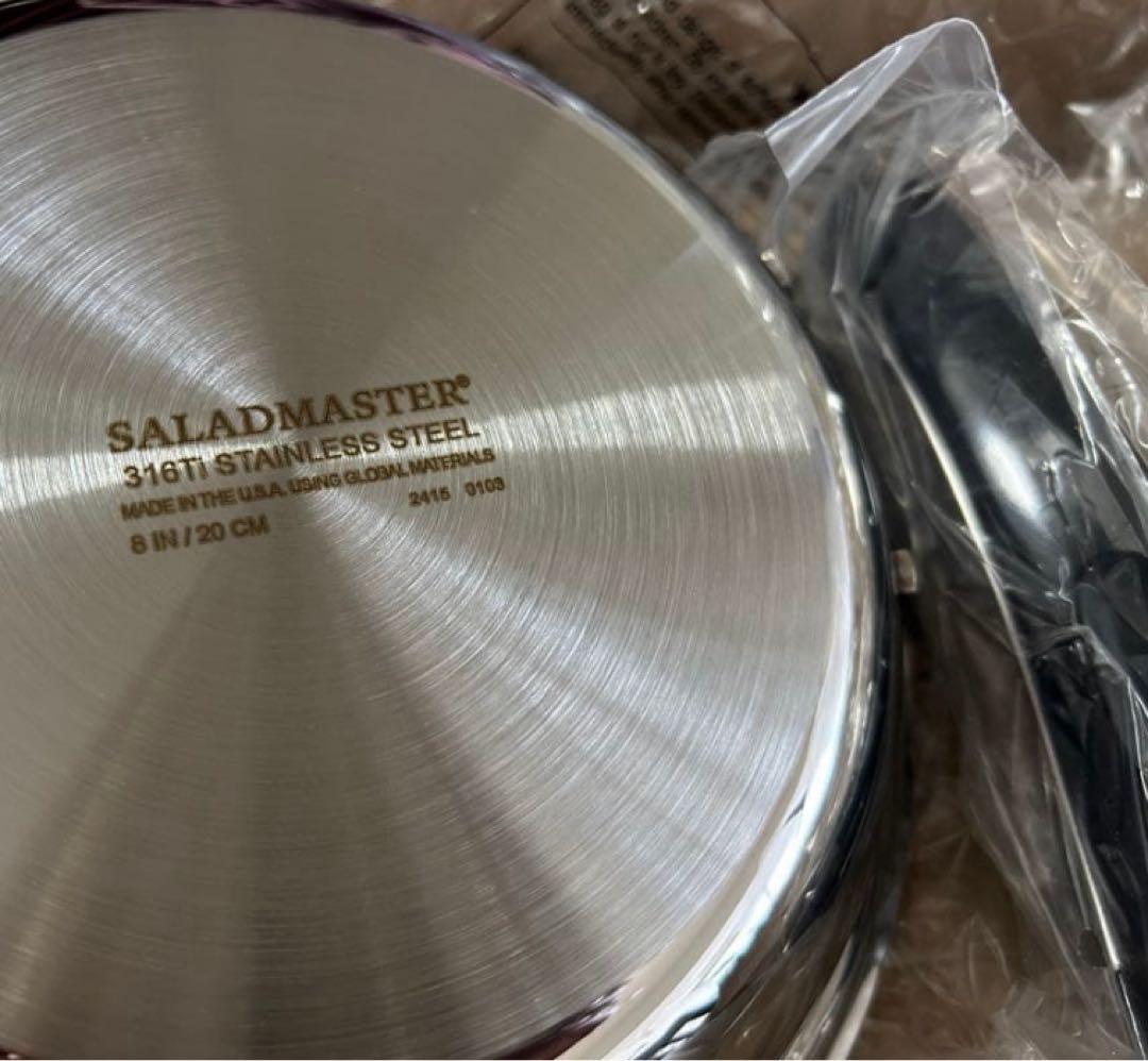 【新品】サラダマスター　フライパンS ハンドル付き