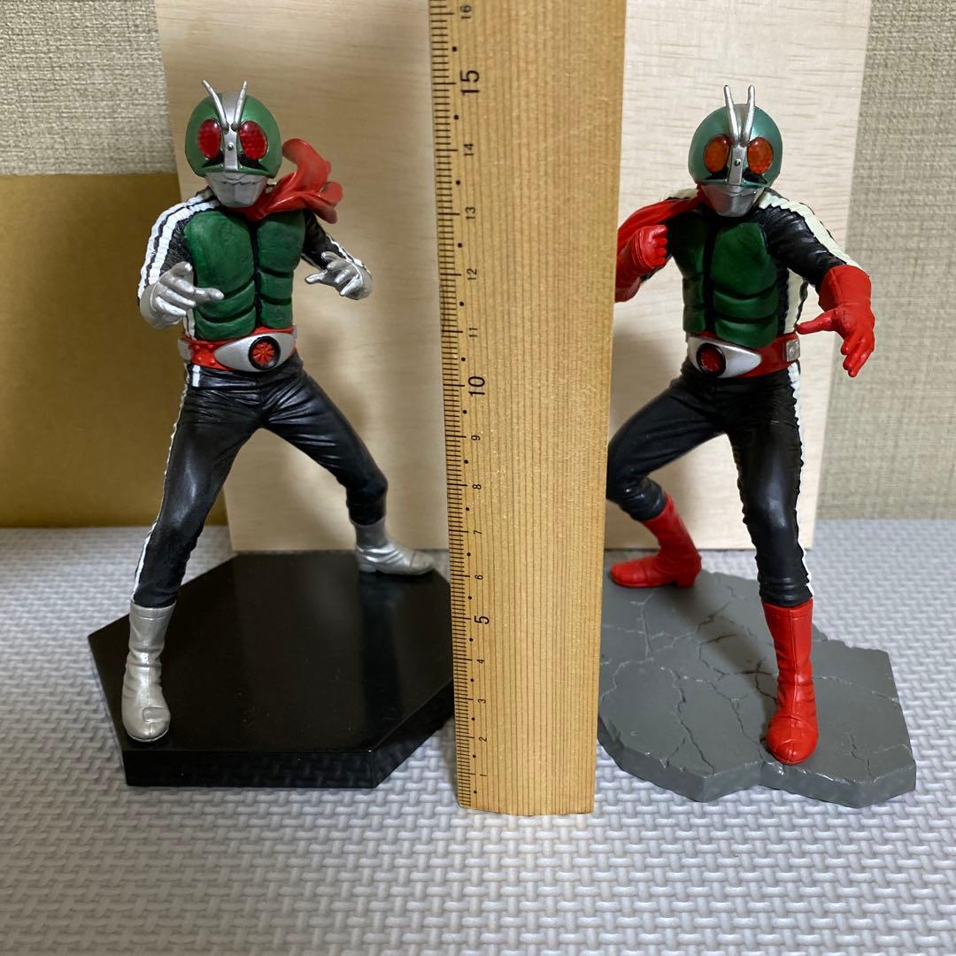 仮面ライダー1号　2号　ダブルライダーフィギュア