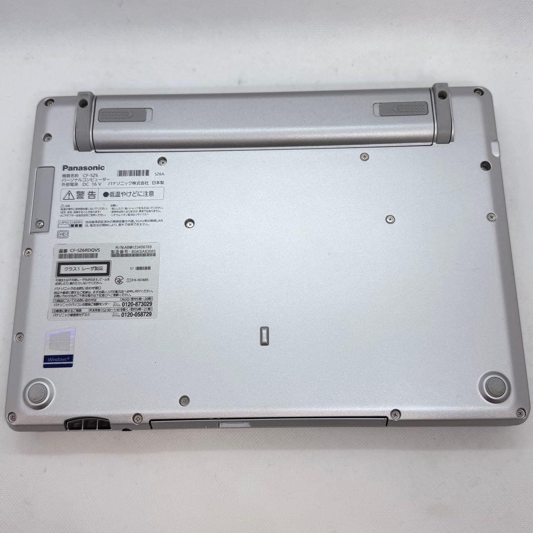 【即戦力】Panasonic Let's noteCF-SZ6 i5/256GB