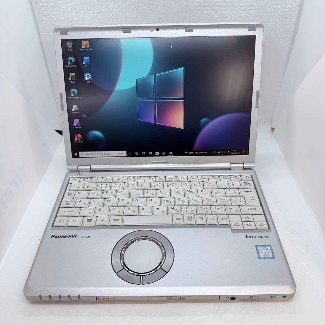 【即戦力】Panasonic Let's noteCF-SZ6 i5/256GB