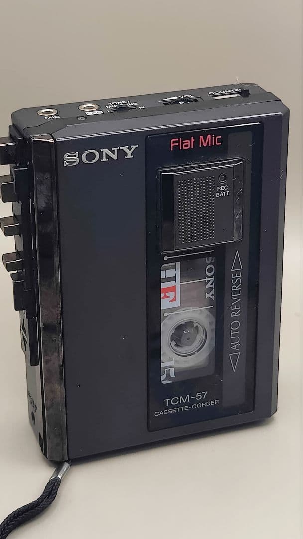 ✨ TCM-57 Sony カセットテープレコー プレーヤー