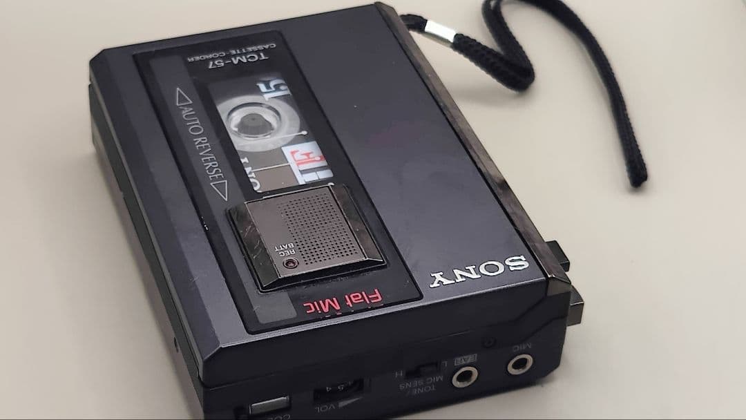 ✨ TCM-57 Sony カセットテープレコー プレーヤー