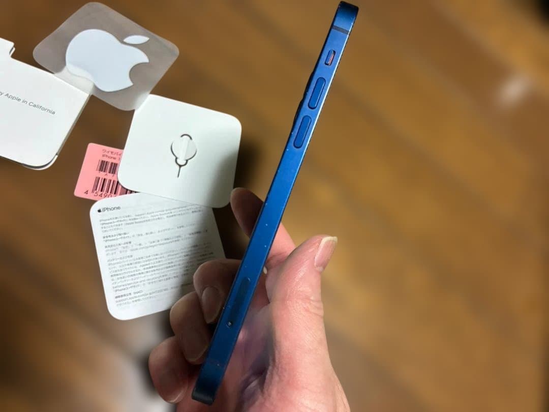 Apple iPhone 12 青色 本体 SIMフリー