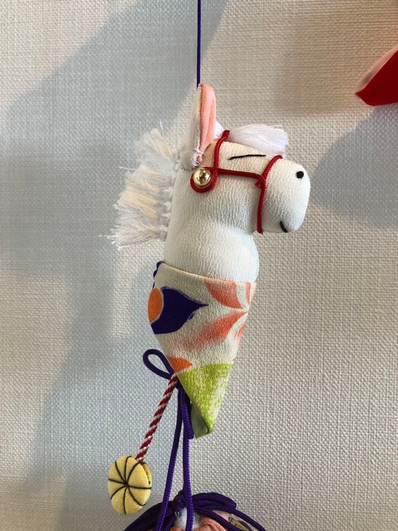 端午の節句の壁掛け①　吊るし飾り　吊るし雛