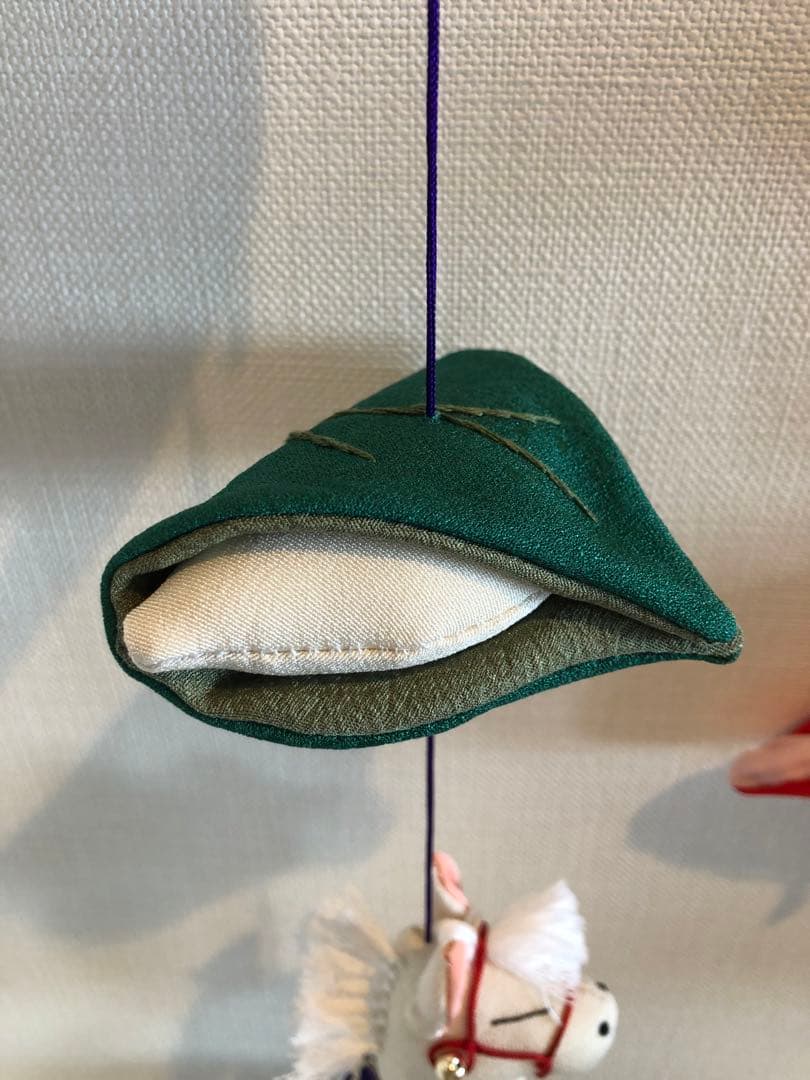 端午の節句の壁掛け①　吊るし飾り　吊るし雛