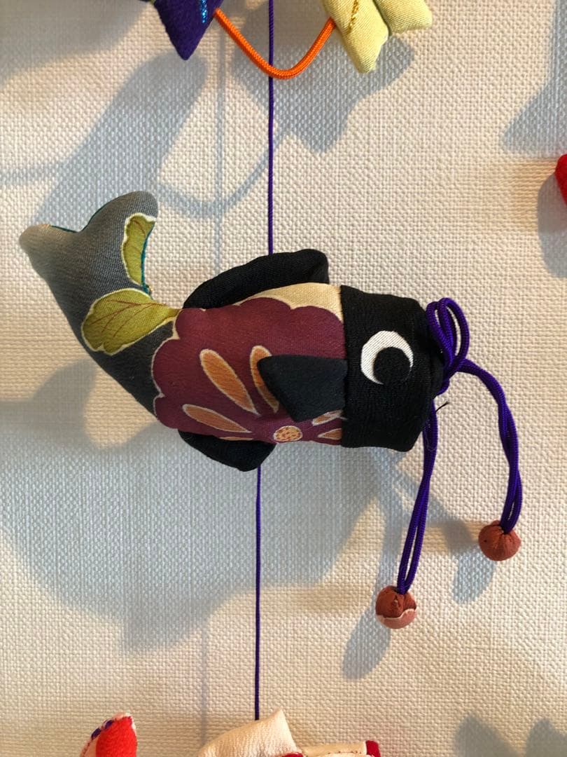 端午の節句の壁掛け①　吊るし飾り　吊るし雛