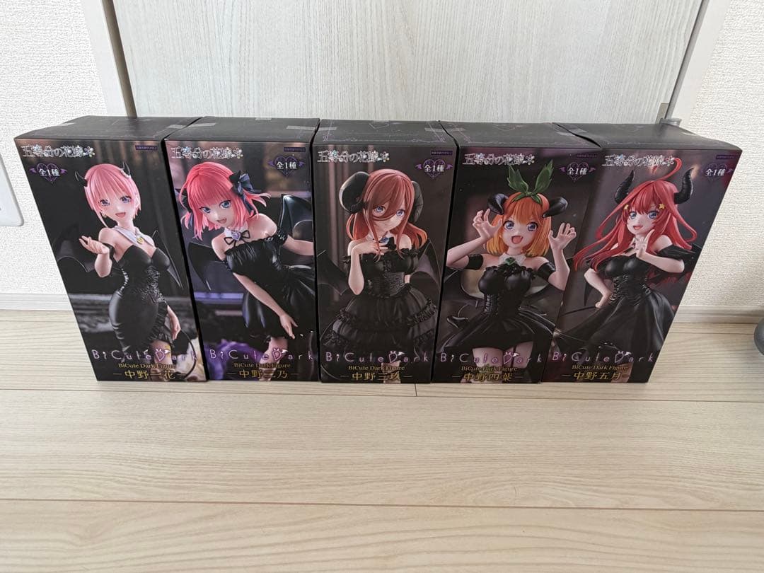 五等分の花嫁 BiCuteDark 5体セット