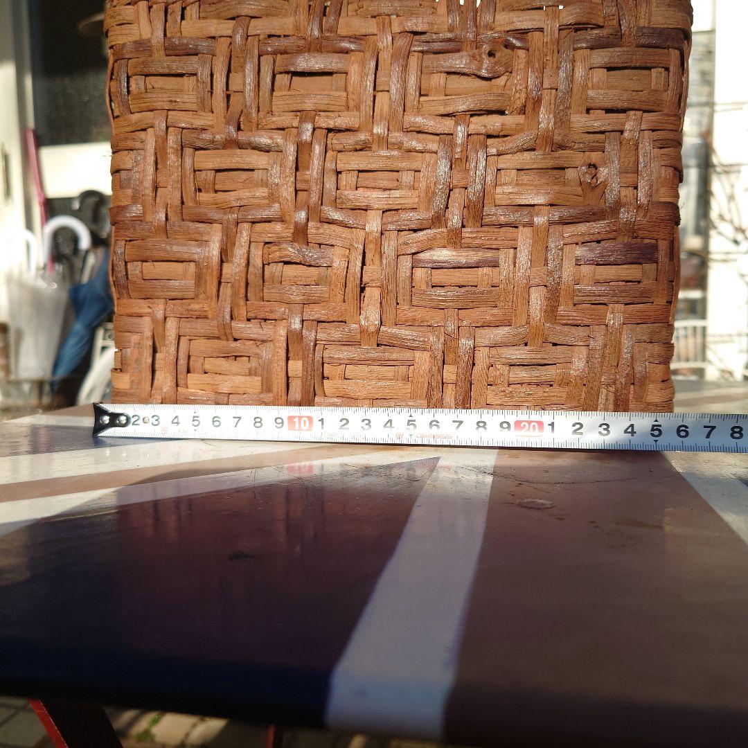 国産山葡萄カゴバッグ