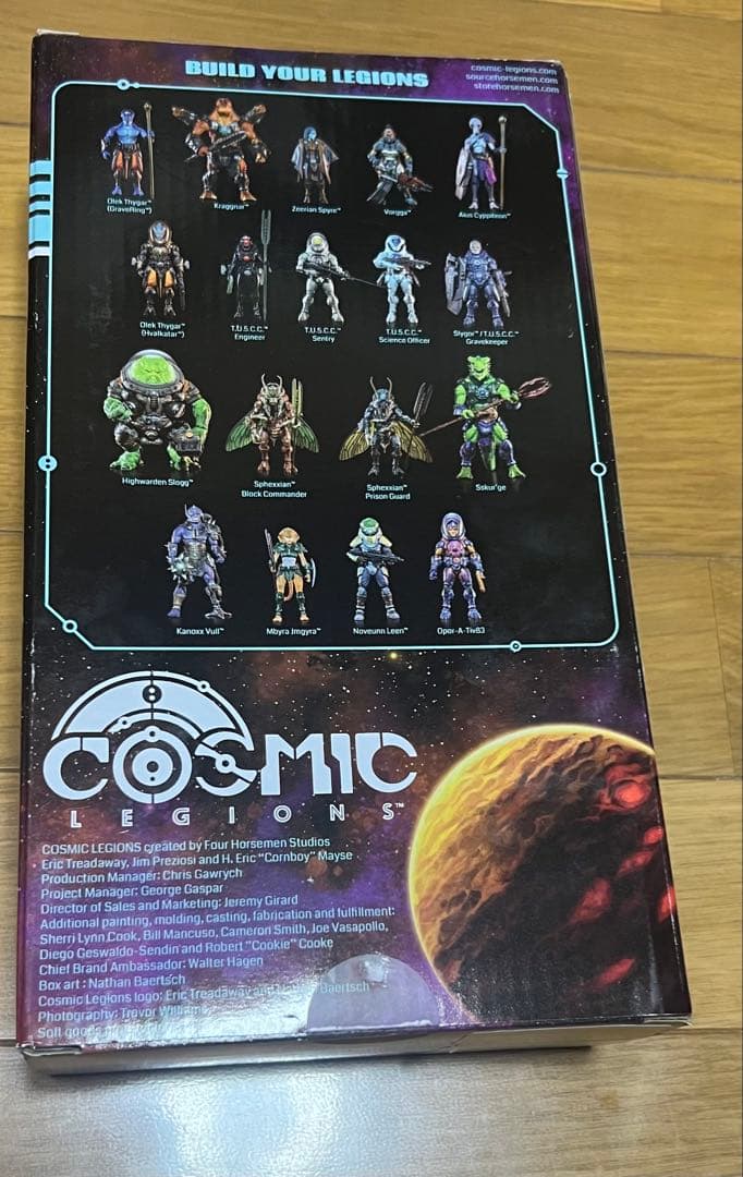 COSMIC LEGIONS NOVEUNN LEEN アクションフィギュア