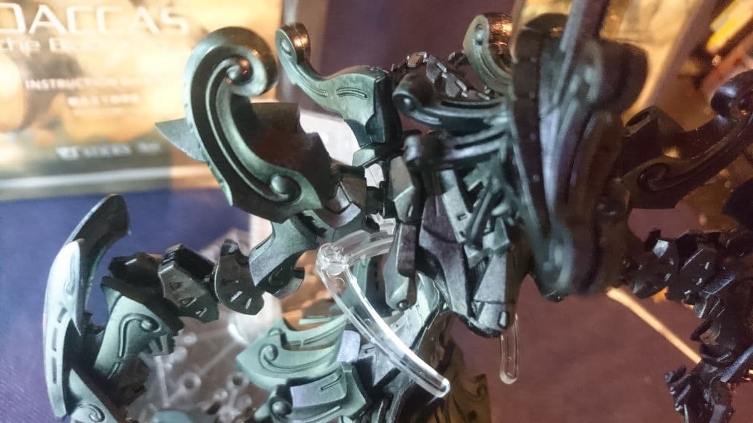 ゲートシオンマーク3リッタージェット VS ダッカス ファイブスター物語完成品