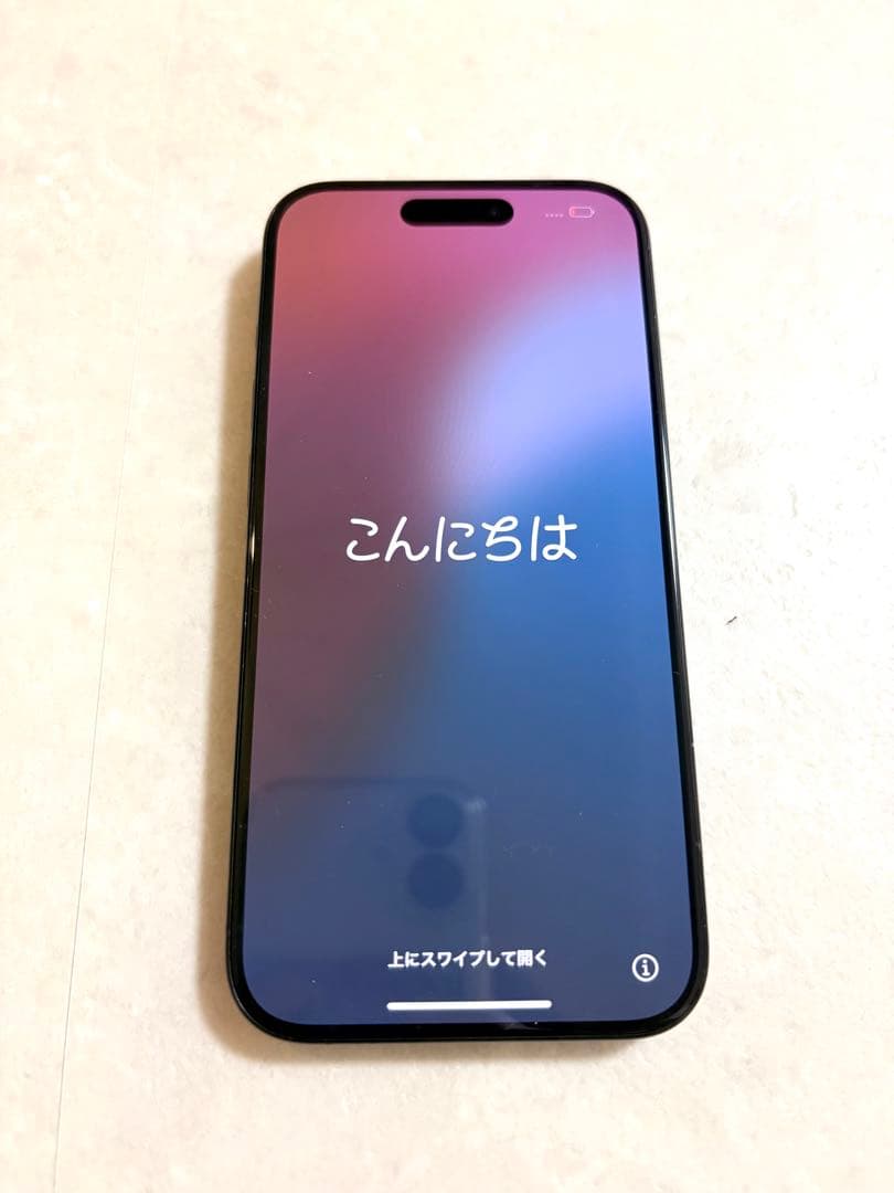 iPhone 15 Pro チタニウムブラック 128GB