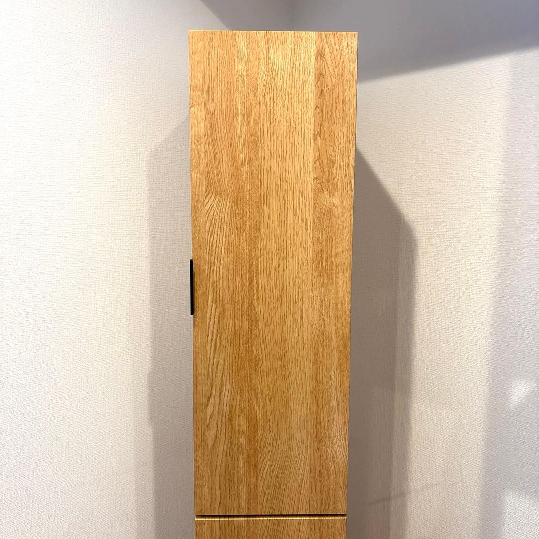 ニトリ　エトナ　スリムストッカー　ライトブラウン　美品　収納