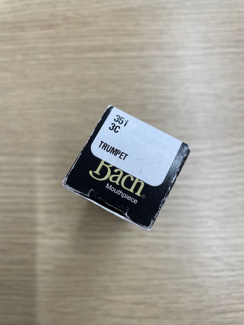 【Bach】 バック トランペット マウスピース 3C