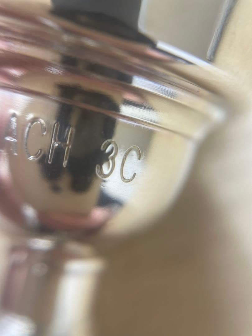 【Bach】 バック トランペット マウスピース 3C