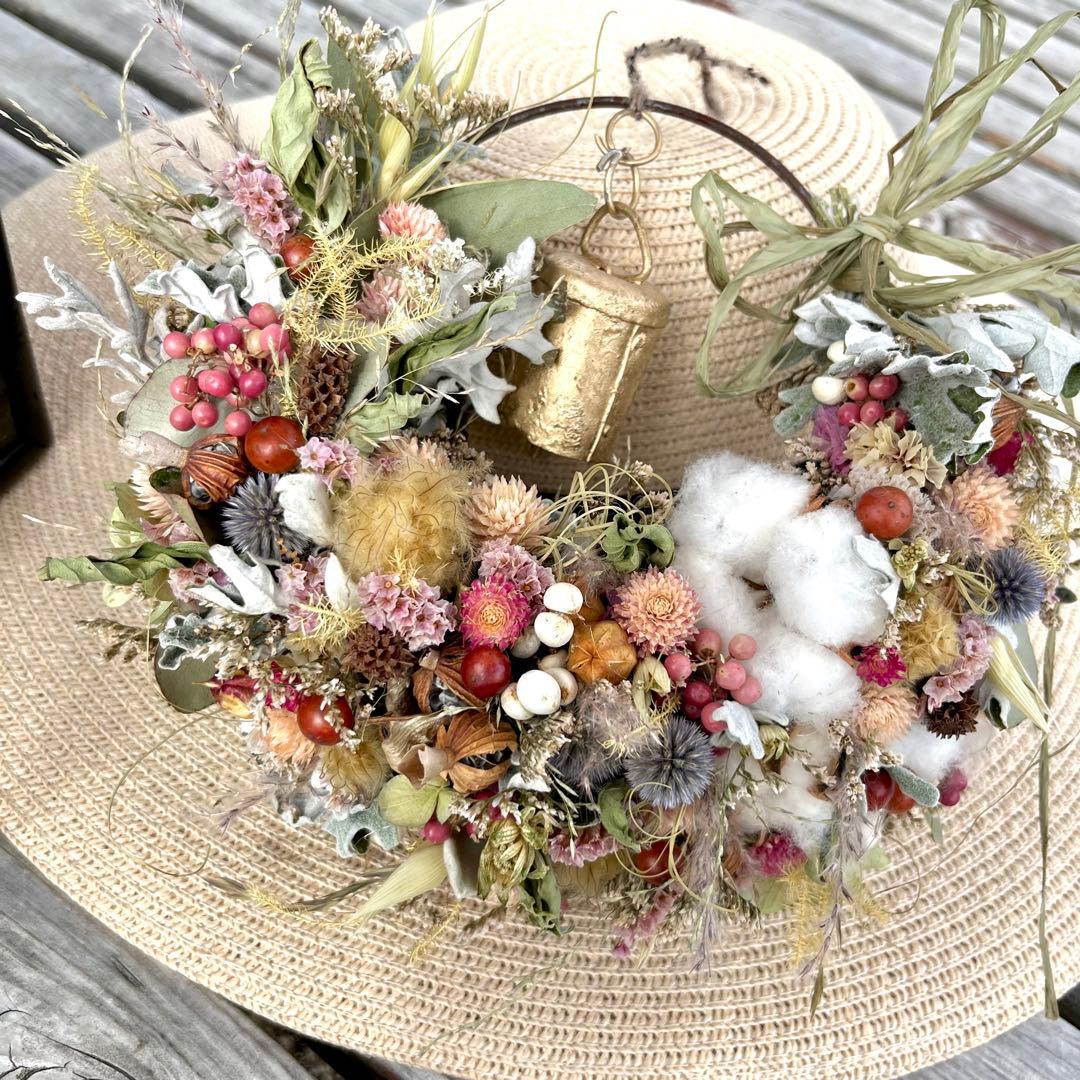 クリスマスリース　キャンドルリース　お正月リース　クリスマスツリー