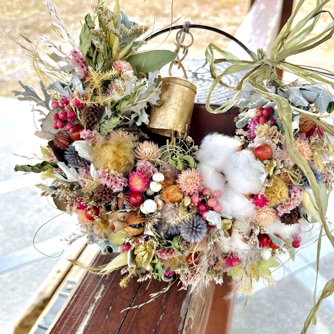 クリスマスリース　キャンドルリース　お正月リース　クリスマスツリー