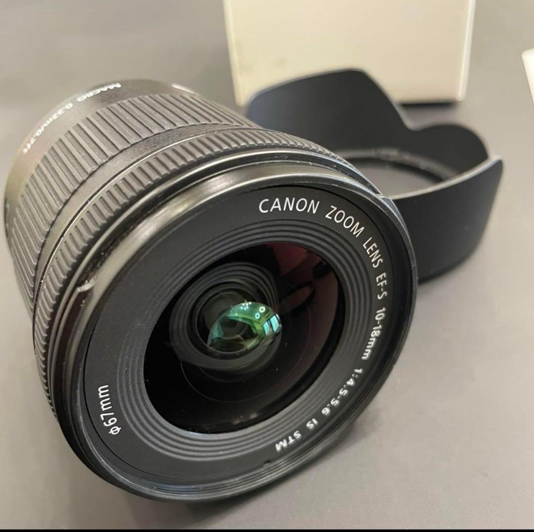 【美品】Canon EF-S 10-18mm F4.5-5.6 IS STM