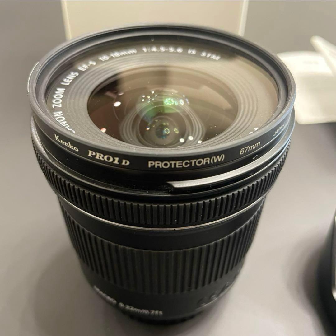 【美品】Canon EF-S 10-18mm F4.5-5.6 IS STM