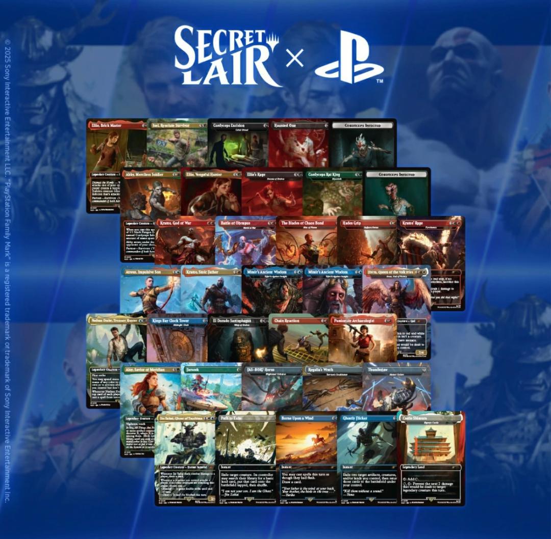 プロモ付MTG Secret Lair PlayStation Non-Foil