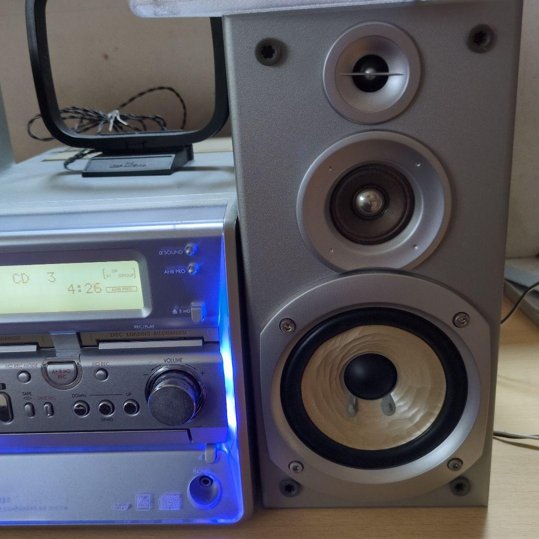 動作良好　稼働品　Victor　UX-W50 MDコンポ ダビング