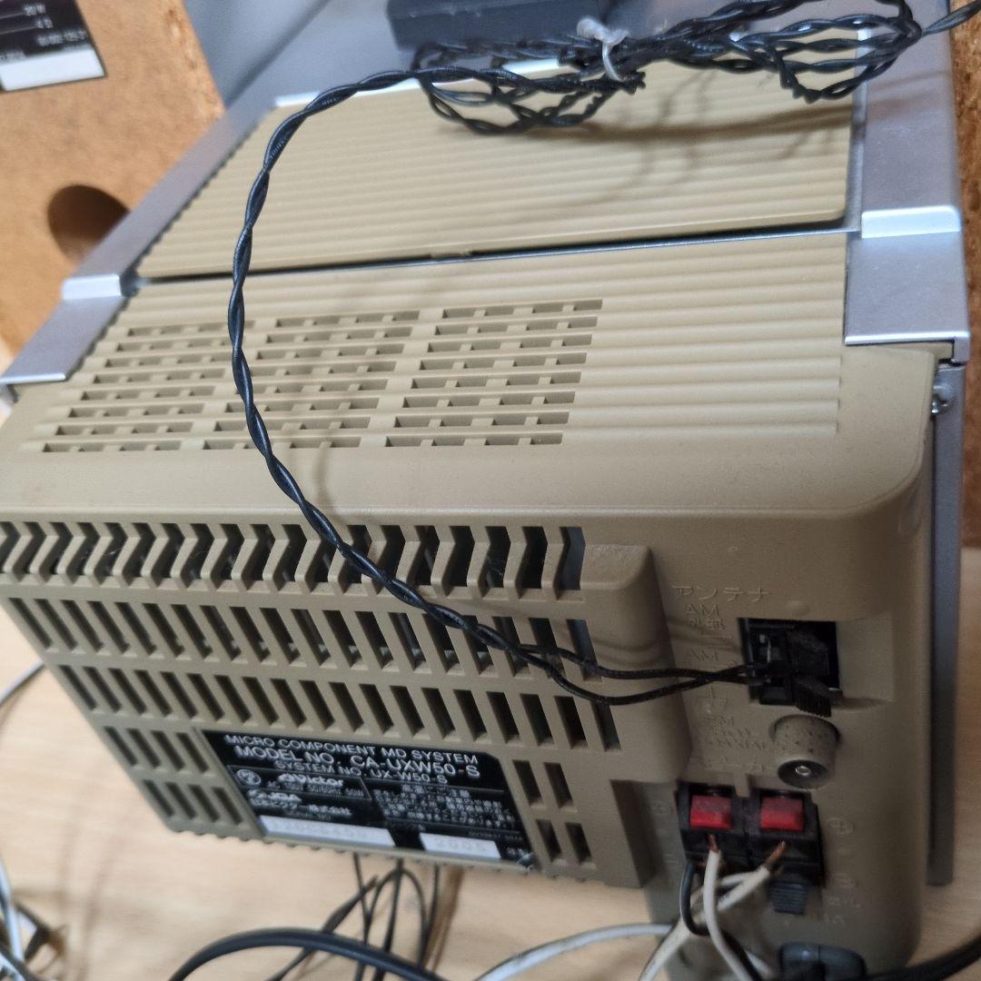動作良好　稼働品　Victor　UX-W50 MDコンポ ダビング