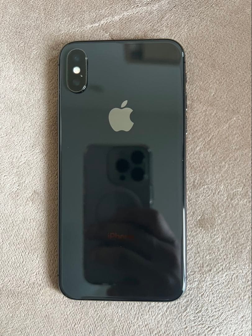 【美品】Apple iPhone Xブラック 本体