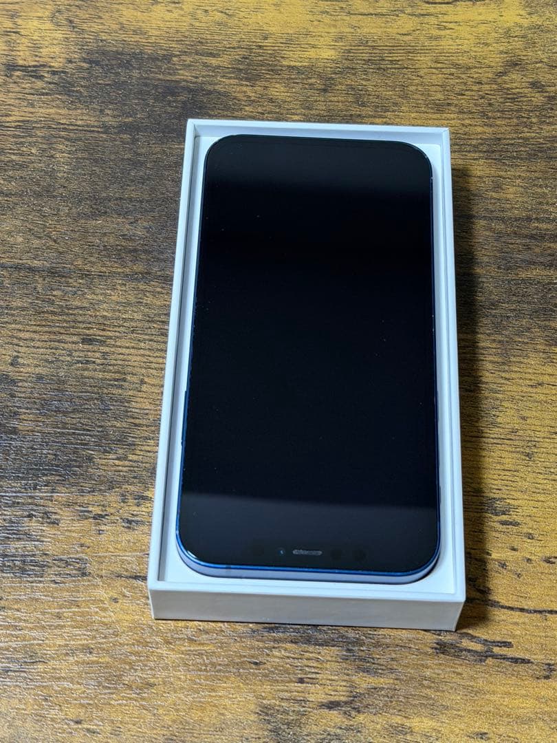 初期化&動作確認済　iPhone 12 256GB ブルー　Apple 備品付き