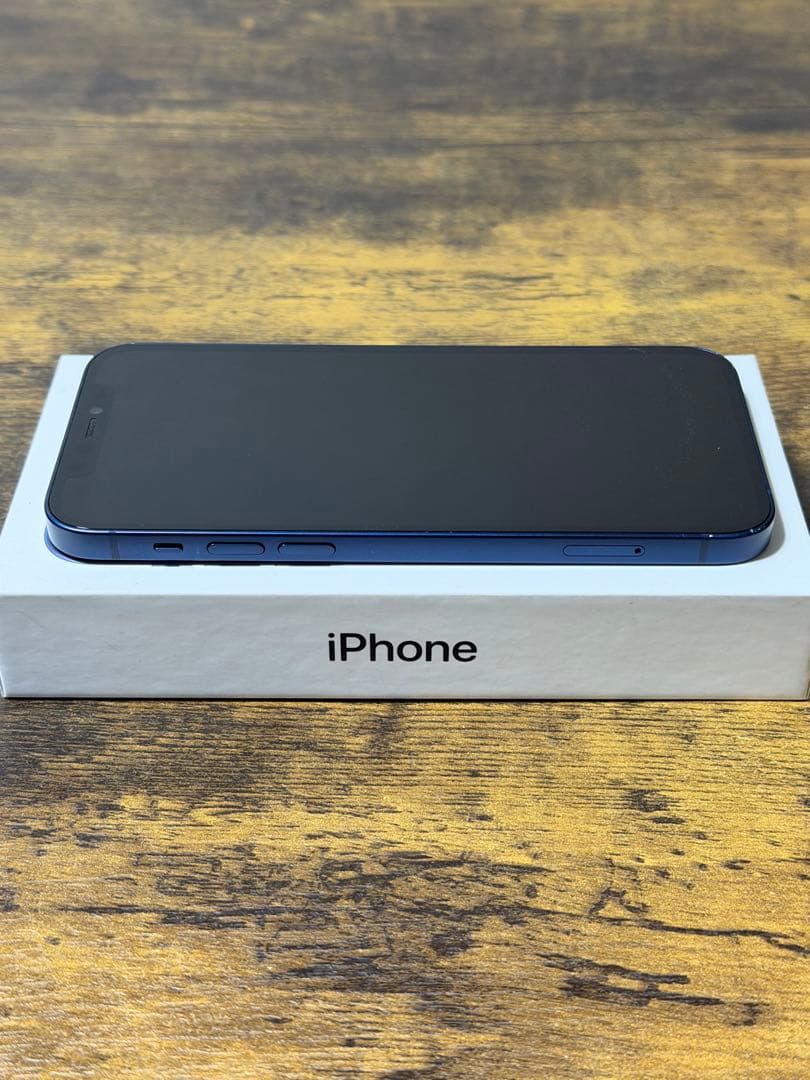 初期化&動作確認済　iPhone 12 256GB ブルー　Apple 備品付き